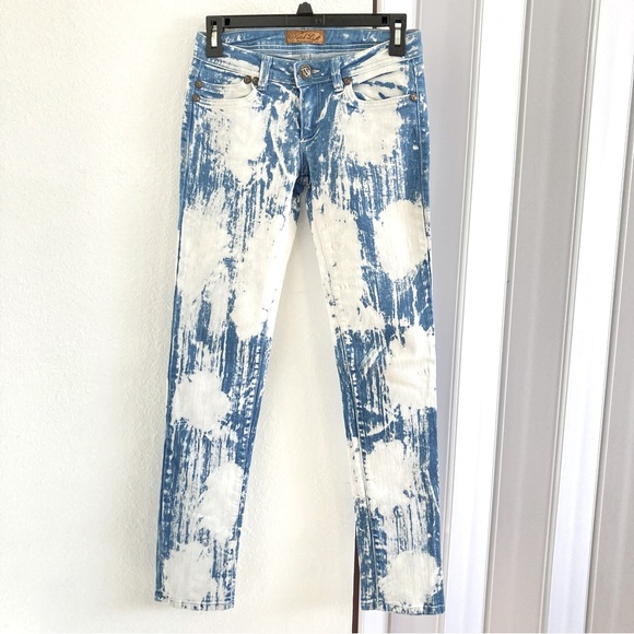 Watch LA Denim - Watch LA Vintage Low Rise Bleached Jeans